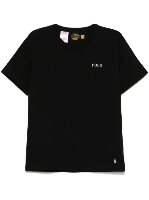 Polo Ralph Lauren logo-print T-shirt Black 714931650006