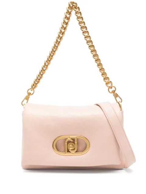 LIU JO logo-plaque cross body bag Pink AA5148E0886