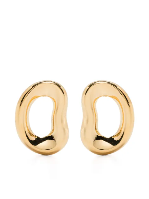 Charlotte Chesnais Shima earrings Gold 24BO127VER