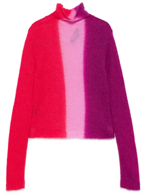 Versace Pre-Owned 2000s colourblock sweater Pink VE250CM