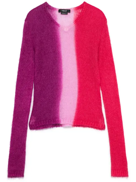 Versace Pre-Owned 2000s striped sweater Pink VE250CL