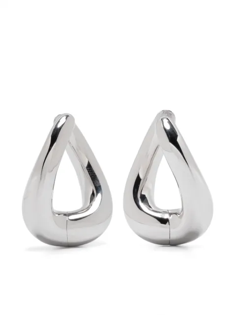 Tom Wood Twist hoop earrings Silver 101419TW