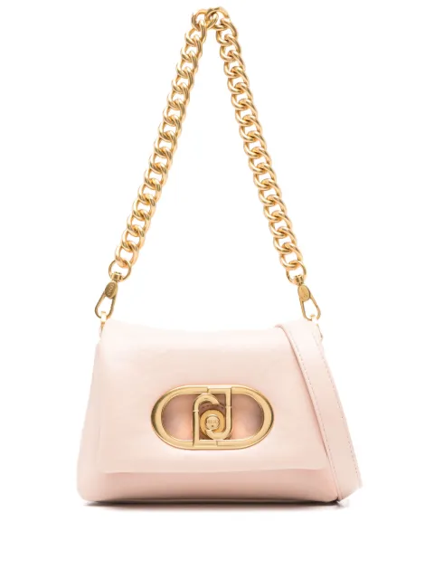 LIU JO logo-plaque cross body bag Pink AA5269E0886