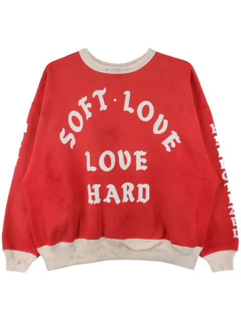 SAINT MXXXXXX Soft Love sweater Red SMYS10000037