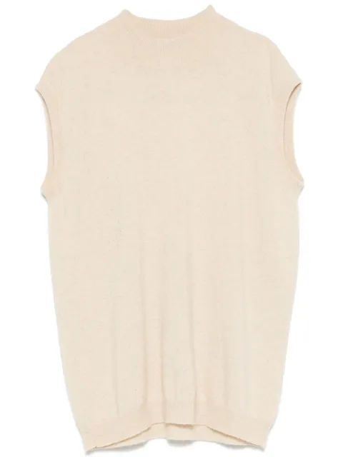 Valentino Garavani Pre-Owned 1980s cashmere vest Neutrals VA250CC