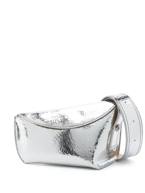 Alexander McQueen T-Bar Sling shoulder bag Silver 8085211AAWW