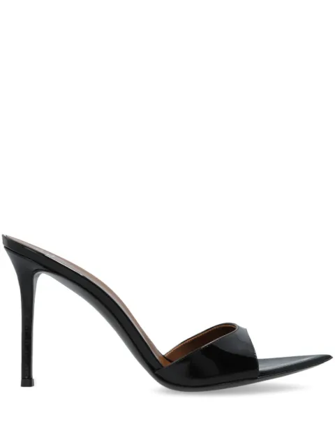 Giuseppe Zanotti 90mm Intriigo mules Black I400007005