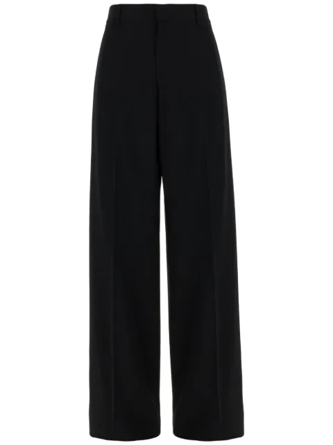 DSQUARED2 logo-plaque trousers Black S75KB0472S48427