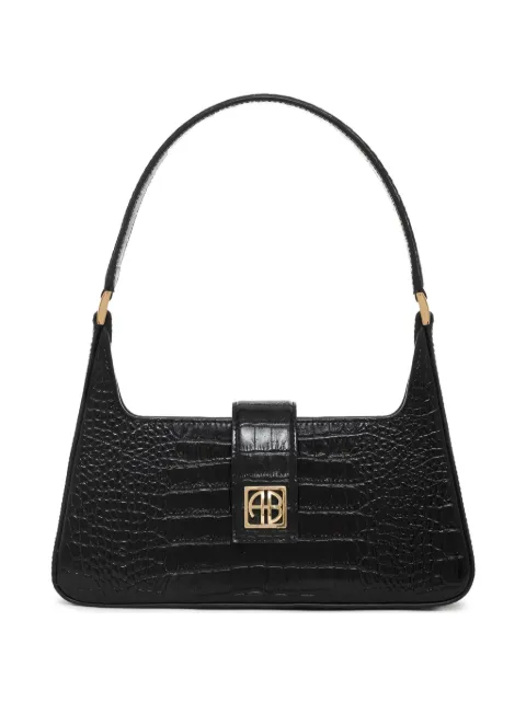 ANINE BING Lou shoulder bag Black A1311446