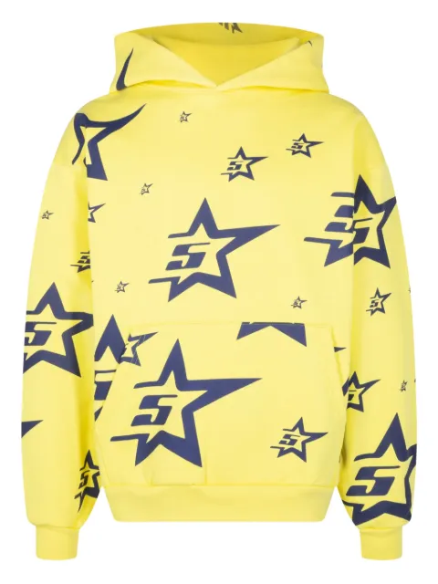 SP5DER 5Star hoodie Yellow SP5YDLAYERHD