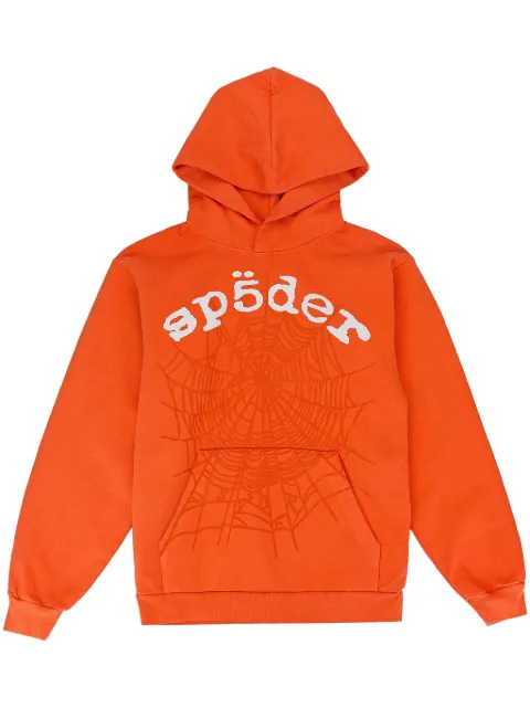 SP5DER Legacy hoodie Orange M01SS001W20W