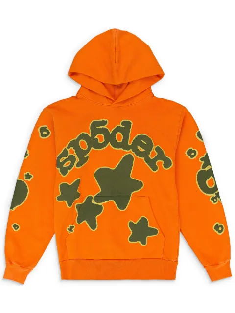 SP5DER Beluga hoodie Orange SP5BELORAHD