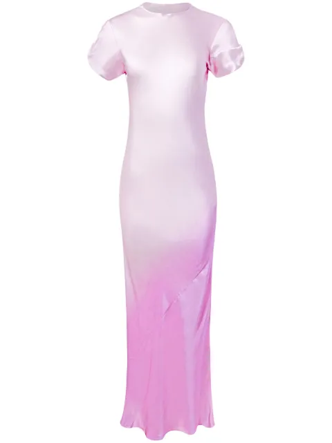 Alejandra Alonso Rojas Nausheen maxi dress Pink D662UPCM