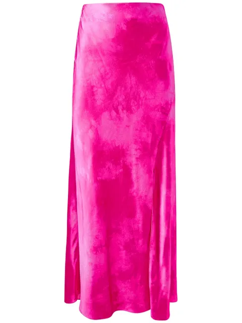 Alejandra Alonso Rojas flared midi skirt Pink S774UPHC