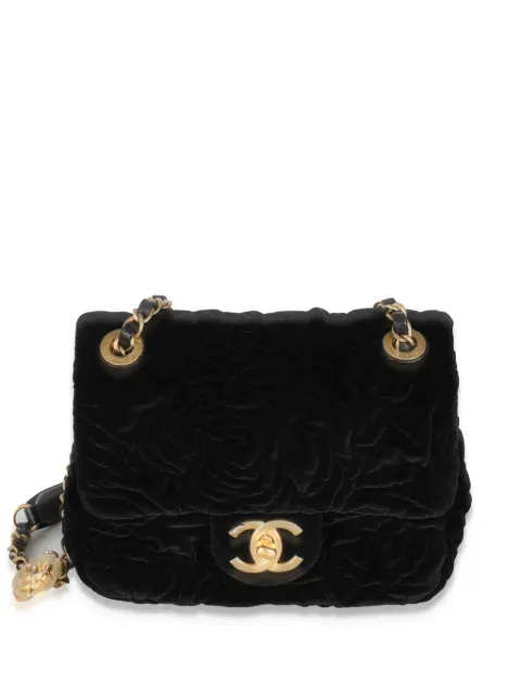 CHANEL Pre-Owned mini Square Flap shoulder bag Black 143525