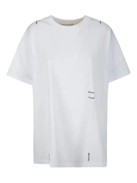 Setchu Origami T-shirt White U012T002C001