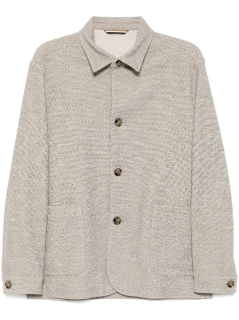 BOSS button-up jacket Neutrals 50536066