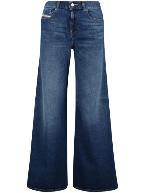 Diesel five-pockets flared jeans Blue A0362509L2101
