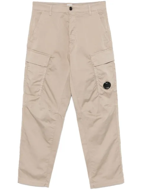 C.P. Company Lens-detail cargo pants Neutrals 18CMPA166A005694G