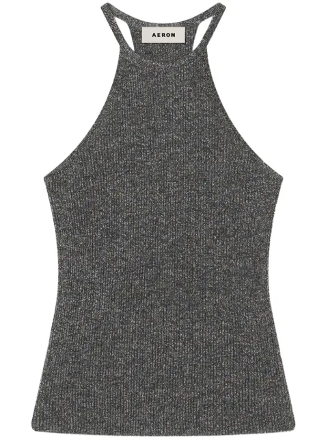 AERON Galina top Grey GALINALUREXKNIT