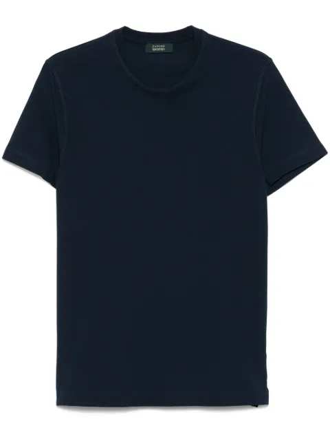 Zanone cotton T-shirt Blue 815194ZG380