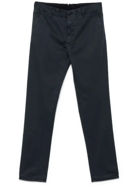 Incotex cotton chino trousers Blue 18S1009664A