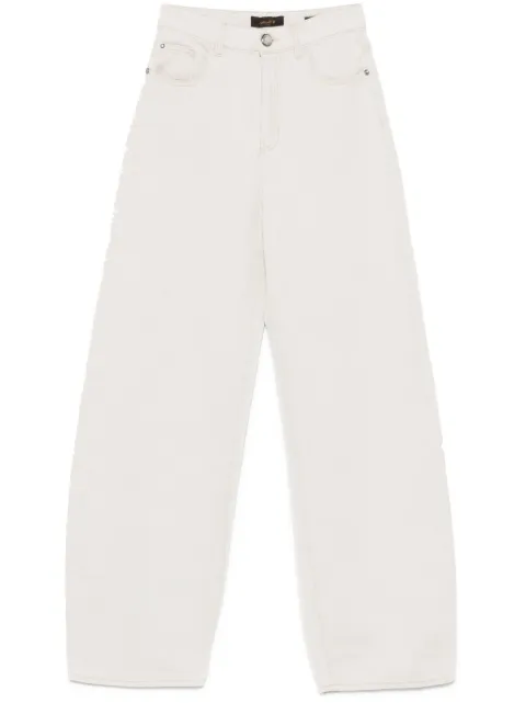 Moorer Blanche trousers White MOD5T10001725ECRU
