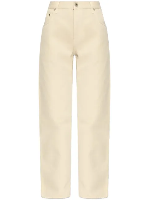 Burberry straight-leg jeans Neutrals 8101479