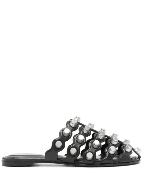 Alexander Wang Rexa Cage slides Black 30125M014