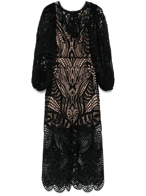 FARM Rio Nature midi dress Black 329422