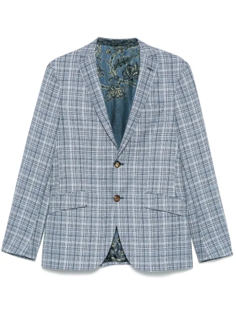 ETRO single-breasted blazer Blue MRCA000699TTB58