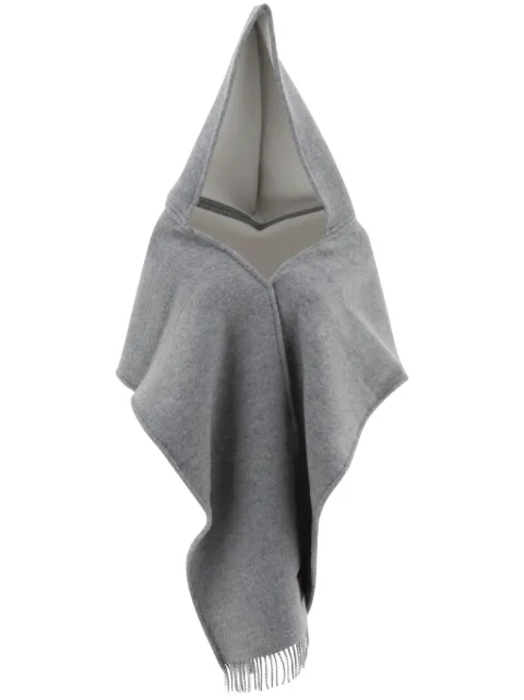 Ferragamo hooded scarf Grey 779186