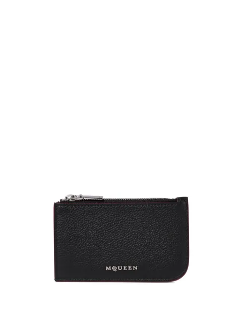 Alexander McQueen leather wallet Black 8135461VDCC