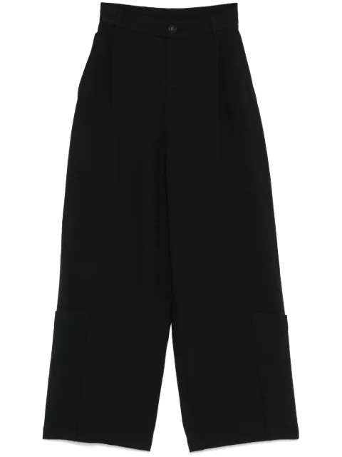 Y-3 wide-leg trousers Black JD1759