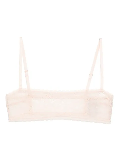 Kiki de Montparnasse Dahlia lace bandeau Pink C001BR171