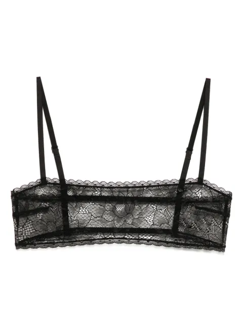 Kiki de Montparnasse Dahlia lace bandeau Black C001BR171