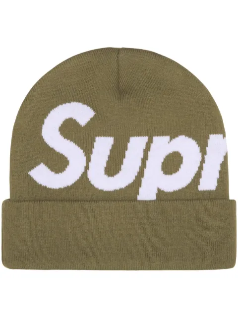 Supreme Big Logo beanie Green SU900