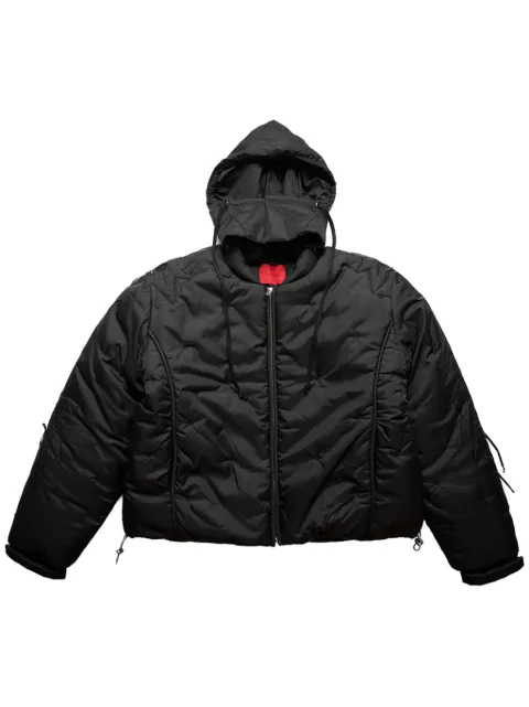 KUSIKOHC Flower puffer jacket Black KUF2MB02ACFO017999