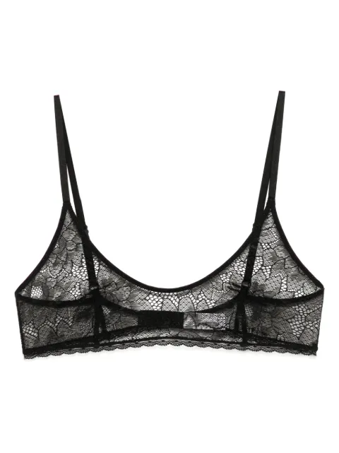 Kiki de Montparnasse Dahlia Soft lace bra Black C001BR173