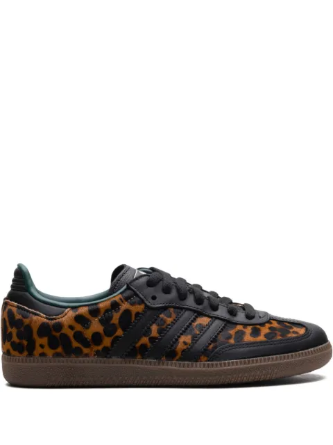 adidas Samba OG "Core Black/Collegiate Green/Cream White" sneakers Black JI2735