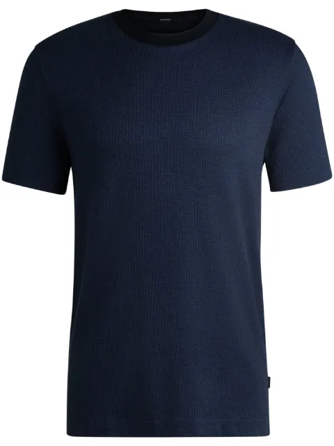 BOSS cotton T-shirt Blue 50534030