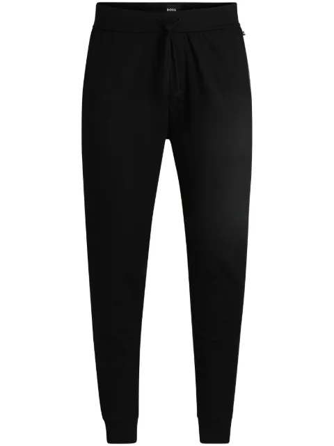 BOSS cotton track pants Black 50535813