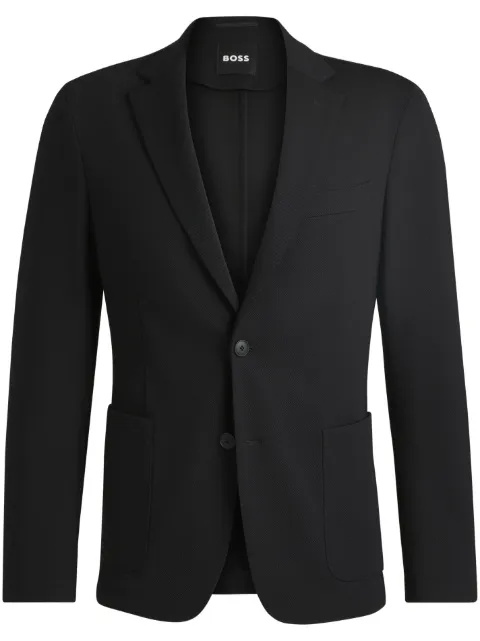 BOSS patch pocket blazer Black 50535083