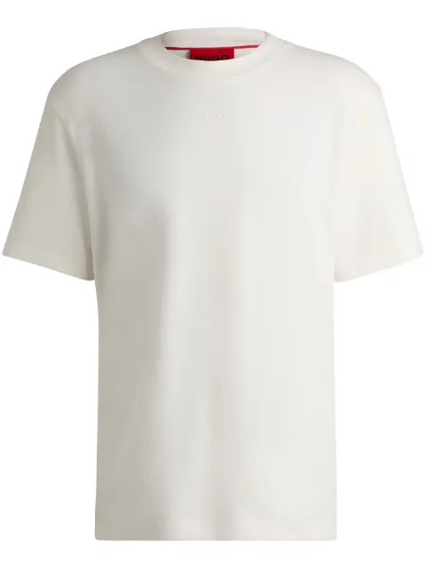 HUGO logo-appliqué T-shirt White 50488330