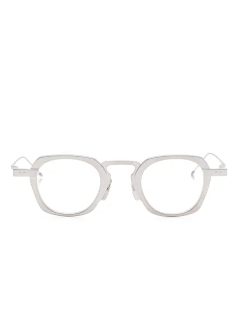 Thom Browne Eyewear round-frame glasses Silver UEO930A