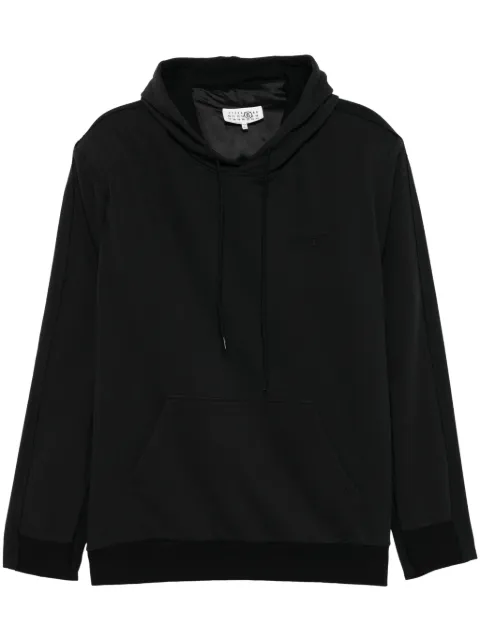 MM6 Maison Margiela numbers-motif hoodie Black SH0GU0022MTJ018