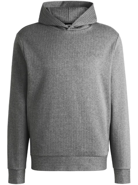 BOSS cotton hoodie Grey 50531324