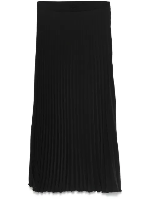MM6 Maison Margiela pleated midi skirt Black S52MA0198S43455