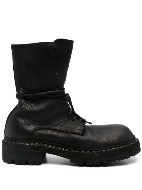 Guidi 40mm leather boots Black GR05VBISONFULLGRAIN
