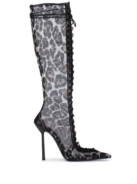 Le Silla 120mm Colette boots Black 4271D100BXPPNEM